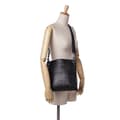 Pikkukuva 8 / 8: Pre-owned Bottega Veneta Leather Intrecciato Crossbody Black