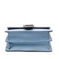 Miniatyrbild 3 av 8: Pre-owned Gucci Small Dollar Calfskin Interlocking G Crossbody Blue