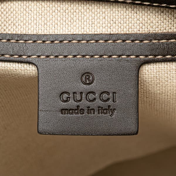 Pre-owned Gucci GG Supreme Crossbody Brown
