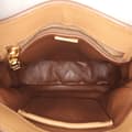 Miniatyrbild 4 av 10: Pre-owned Prada Bicolor Saffiano Cuir Flap Crossbody Brown