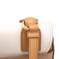 Miniatyrbild 7 av 10: Pre-owned Prada Bicolor Saffiano Cuir Flap Crossbody Brown
