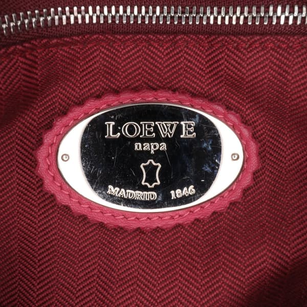 Pre-owned LOEWE Nappa Flamenco Tassel 30 Pink