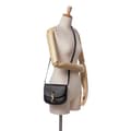 Miniatyrbild 10 av 10: Pre-owned Saint Laurent Small Leather Monogram Kaia Crossbody Black