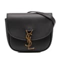 Miniatyrbild 1 av 10: Pre-owned Saint Laurent Small Leather Monogram Kaia Crossbody Black