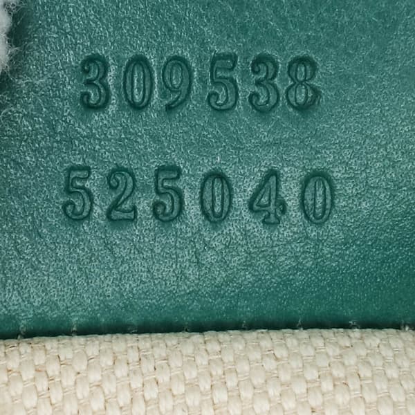 Pre-owned Gucci Microguccissima Sunshine Disco Camera Bag Green