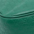 Miniatyrbild 9 av 10: Pre-owned Gucci Microguccissima Sunshine Disco Camera Bag Green