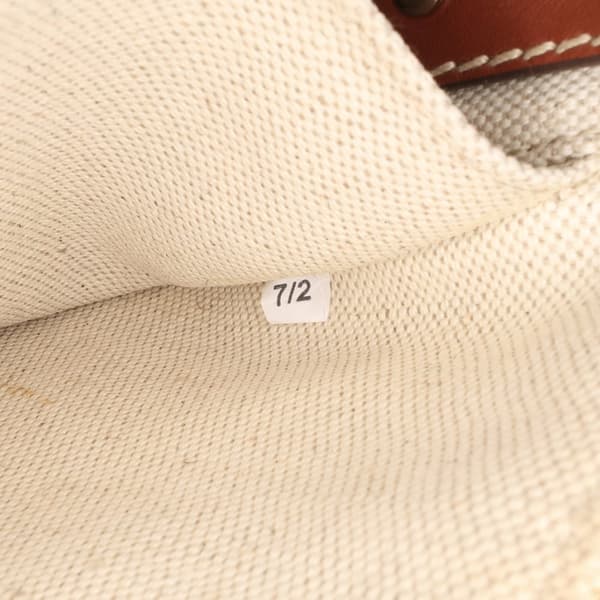 Pre-owned Prada Raffia Vitello Flap Crossbody Brown