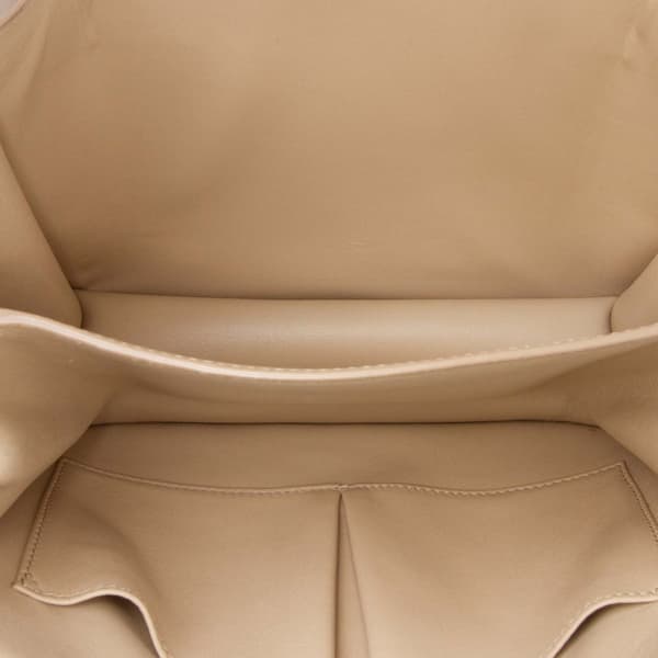 Pre-owned Celine Medium Calfskin Classic Box Brown