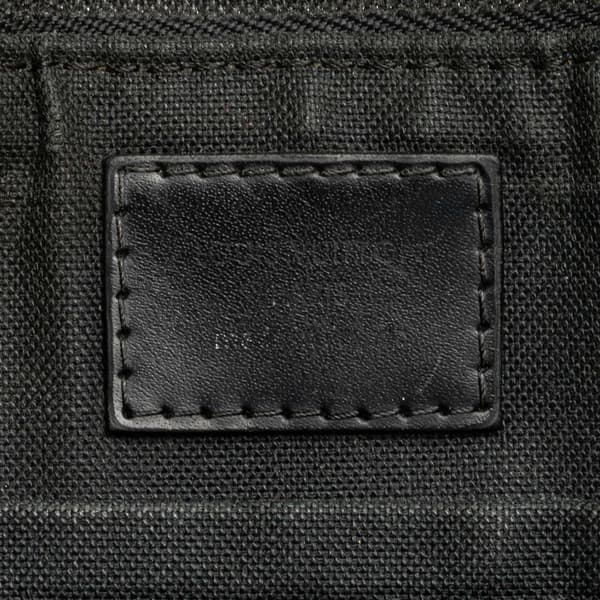 Pre-owned Louis Vuitton Damier Graphite Mick PM Black