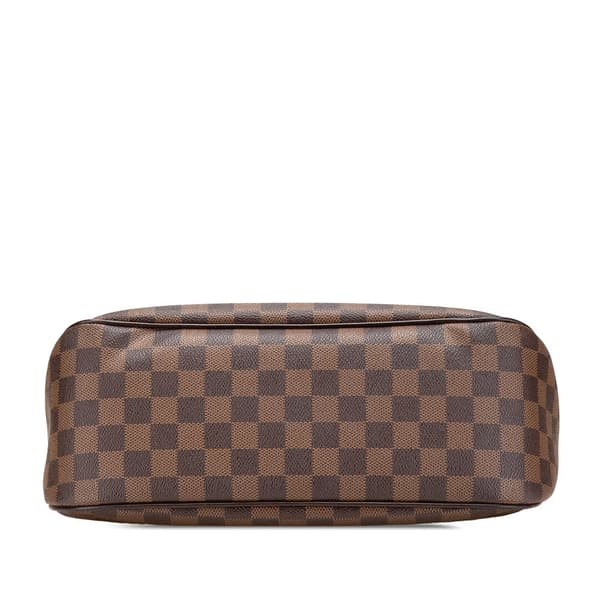 Pre-owned Louis Vuitton Damiere Ebene Besace Rosebery Brown