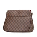 Miniatyrbild 2 av 10: Pre-owned Louis Vuitton Damiere Ebene Besace Rosebery Brown
