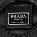 Miniatyrbild 5 av 10: Pre-owned Prada Tessuto Zip Top Crossbody Black
