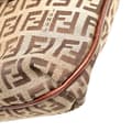 Miniatyrbild 9 av 10: Pre-owned Fendi Zucchino Canvas Crossbody Brown