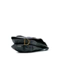 Miniatyrbillede 3 af 10: Pre-owned Dior Leather Baudrier Saddle Bag Black