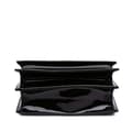 Miniatyrbild 3 av 9: Pre-owned Saint Laurent Small Patent Monogram Sunset Crossbody Black