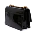 Miniatyrbild 2 av 9: Pre-owned Saint Laurent Small Patent Monogram Sunset Crossbody Black