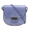 Miniatyrbillede 1 af 10: Pre-owned Celine Small Goatskin Trotteur Crossbody Blue
