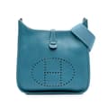 Pikkukuva 1 / 7: Pre-owned Hermès Clemence Evelyne III P Blue