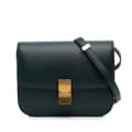 Miniatyrbillede 1 af 10: Pre-owned Celine Medium Calfskin Classic Box Green