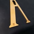 Miniatyrbild 6 av 10: Pre-owned Versace Vitello Barocco Virtus Flap Black
