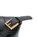Miniatyrbild 9 av 10: Pre-owned Versace Vitello Barocco Virtus Flap Black