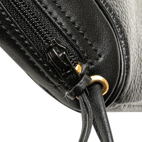 Pre-owned Dior Leather Crossbody Black