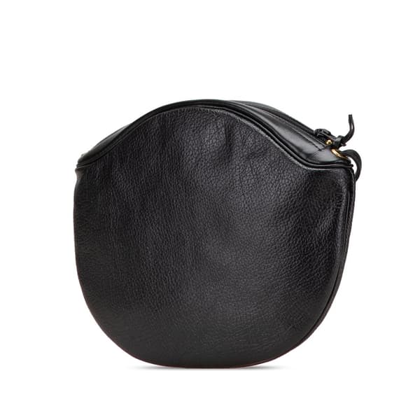 Pre-owned Dior Leather Crossbody Black