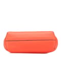 Miniatyrbild 3 av 10: Pre-owned Fendi Small Nappa Fendi First Crossbody Orange