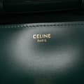 Miniatyrbillede 5 af 10: Pre-owned Celine Small Calfskin Classic Box Green