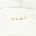 Pikkukuva 5 / 10: Pre-owned Chanel Small CC Quilted Lambskin Flap Clutch on Chain White
