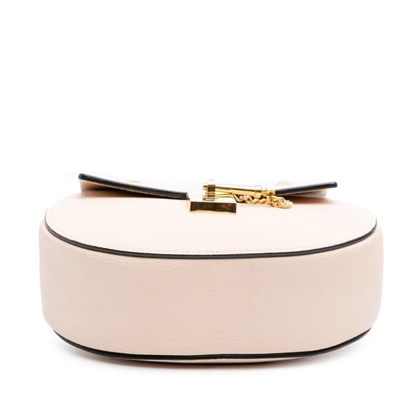 Pre-owned Chloé Mini Leather Drew Crossbody Brown