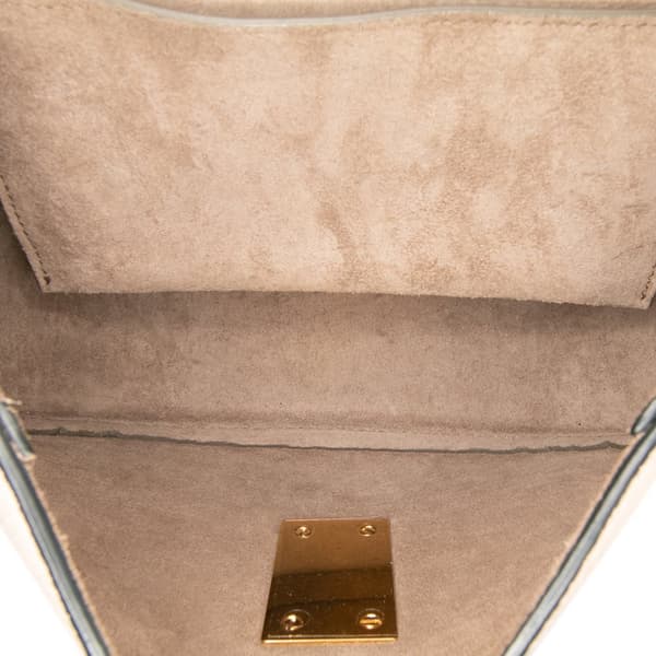 Pre-owned Chloé Mini Leather Drew Crossbody Brown
