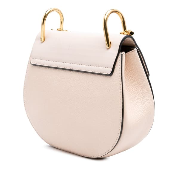 Pre-owned Chloé Mini Leather Drew Crossbody Brown