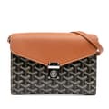 Pikkukuva 1 / 10: Pre-owned Goyard Goyardine Chypre Wallet Pouch Black