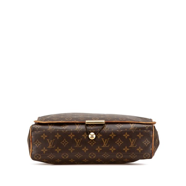 Pre-owned Louis Vuitton Monogram Abbesses Brown