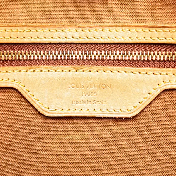 Pre-owned Louis Vuitton Monogram Abbesses Brown