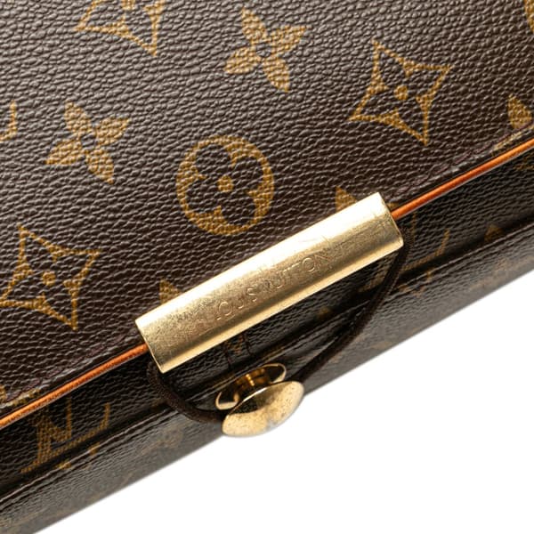Pre-owned Louis Vuitton Monogram Abbesses Brown