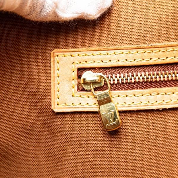 Pre-owned Louis Vuitton Monogram Abbesses Brown