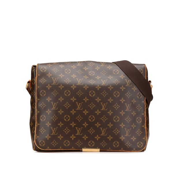 Pre-owned Louis Vuitton Monogram Abbesses Brown
