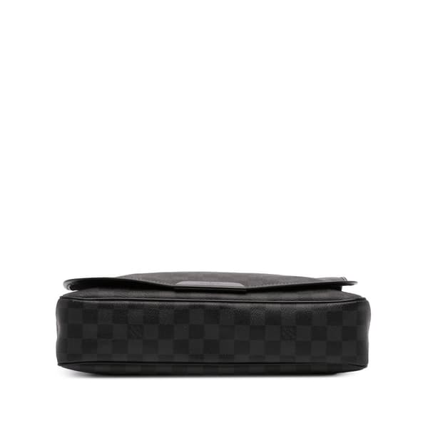 Pre-owned Louis Vuitton Damier Graphite Daniel MM Black