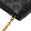 Miniatyrbilde 7 av 10: Pre-owned Louis Vuitton Monogram Embossed Pochette Coussin Black