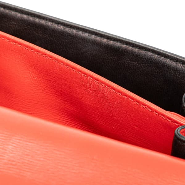 Pre-owned LOEWE Medium Leather Barcelona Crossbody Red