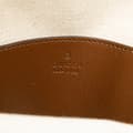 Miniatyrbild 5 av 10: Pre-owned Gucci GG Supreme Interlocking G Sling Bag Brown