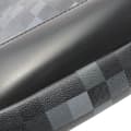 Miniatyrbild 6 av 10: Pre-owned Louis Vuitton Damier Graphite Pixel Avenue Sling Black