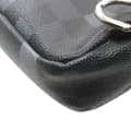 Miniatyrbild 7 av 10: Pre-owned Louis Vuitton Damier Graphite Pixel Avenue Sling Black