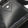 Miniatyrbild 8 av 10: Pre-owned Louis Vuitton Damier Graphite Pixel Avenue Sling Black