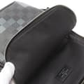 Miniatyrbild 9 av 10: Pre-owned Louis Vuitton Damier Graphite Pixel Avenue Sling Black