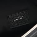Miniatyrbilde 4 av 5: Pre-owned Dior Kim Jones Grained Calfskin Saddle Bag Black