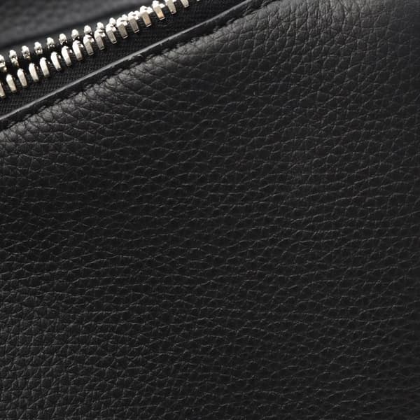 Pre-owned Dior Kim Jones Grained Calfskin Saddle Bag Black