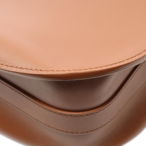 Pre-owned Dior Large Smooth Calfskin Bobby Crossbody Brown